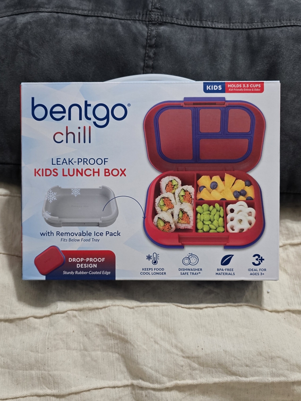 Bentgo Chill Kids Leak - Proof Lunch Box - Blue